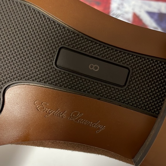 NEW English Laundry Mens Weldon Chelsea Boot In Brown - 8 - Picture 5 of 14